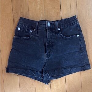 Madewell Black Denim Women's Shorts